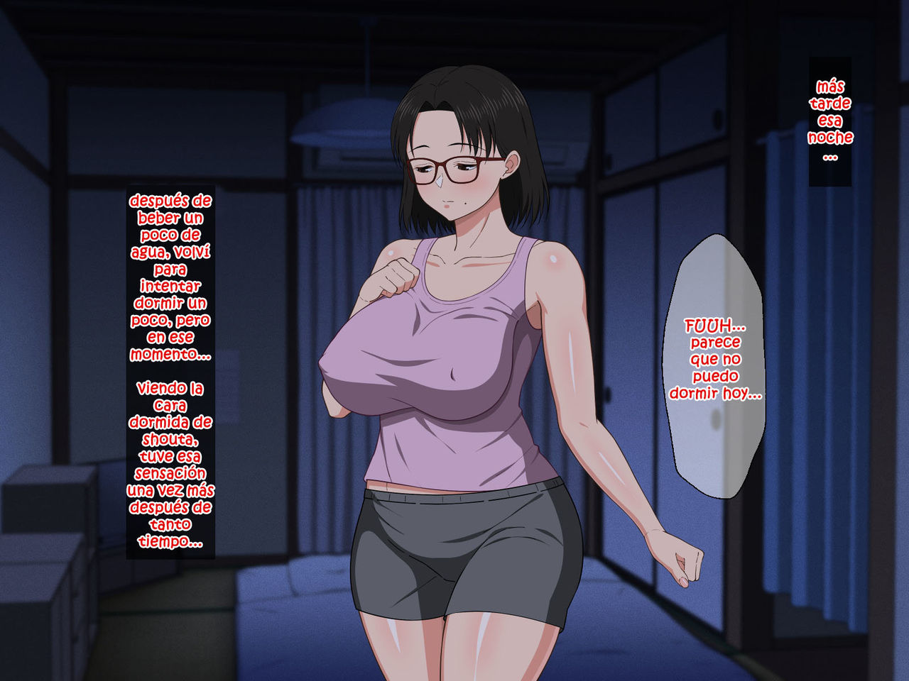 Megane Kyonyuu Na Okaa San To Yojouhan De Noukou Sex Sexo Apasionado