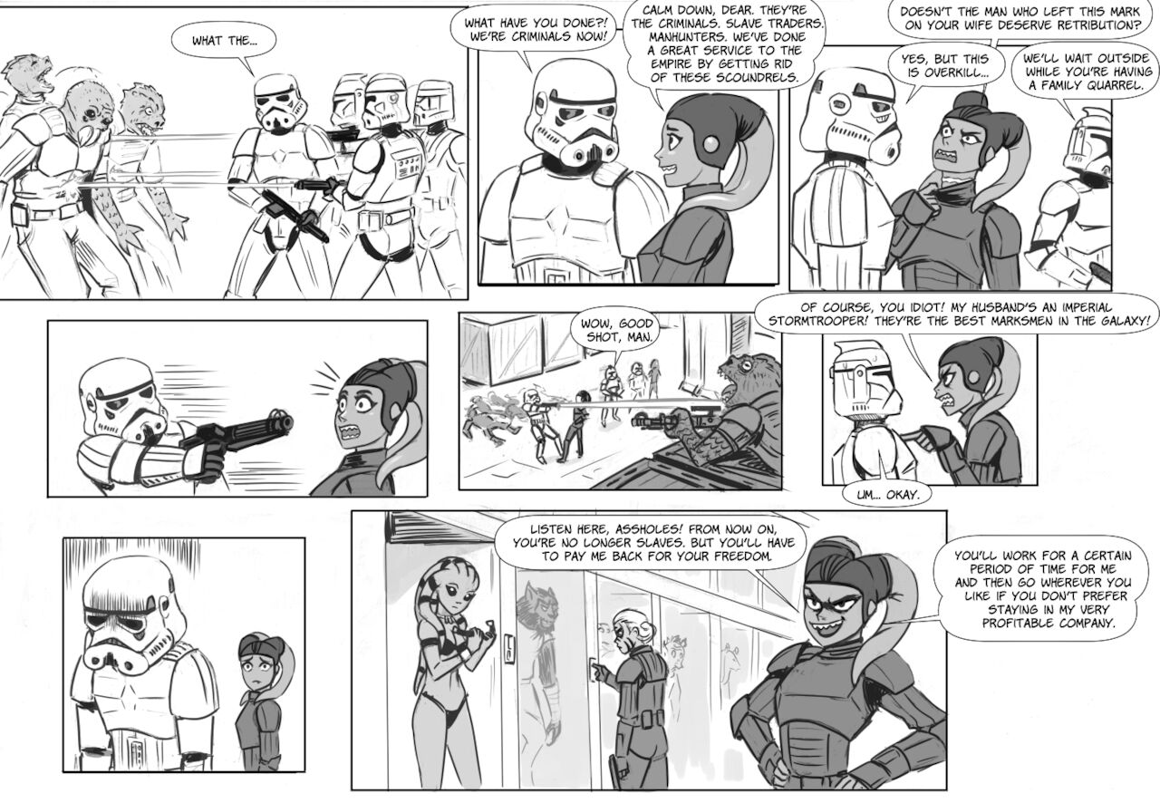 Ugly Stormtrooper And Twi Lek Slave Page 12 IMHentai