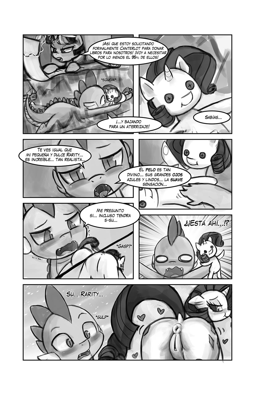 My Little Spike Plushie Playtime |  Spike Plushie Hora de Jugar page 3 full