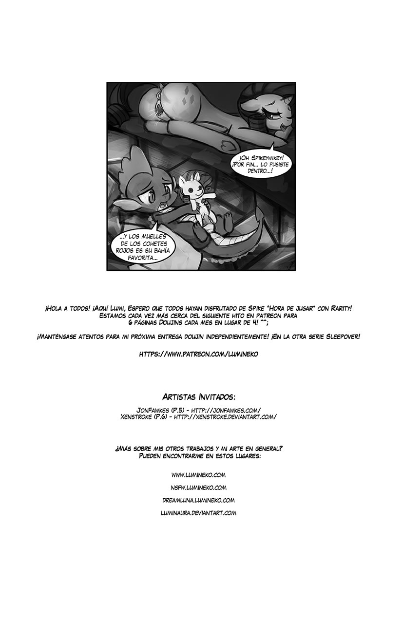 My Little Spike Plushie Playtime |  Spike Plushie Hora de Jugar page 8 full