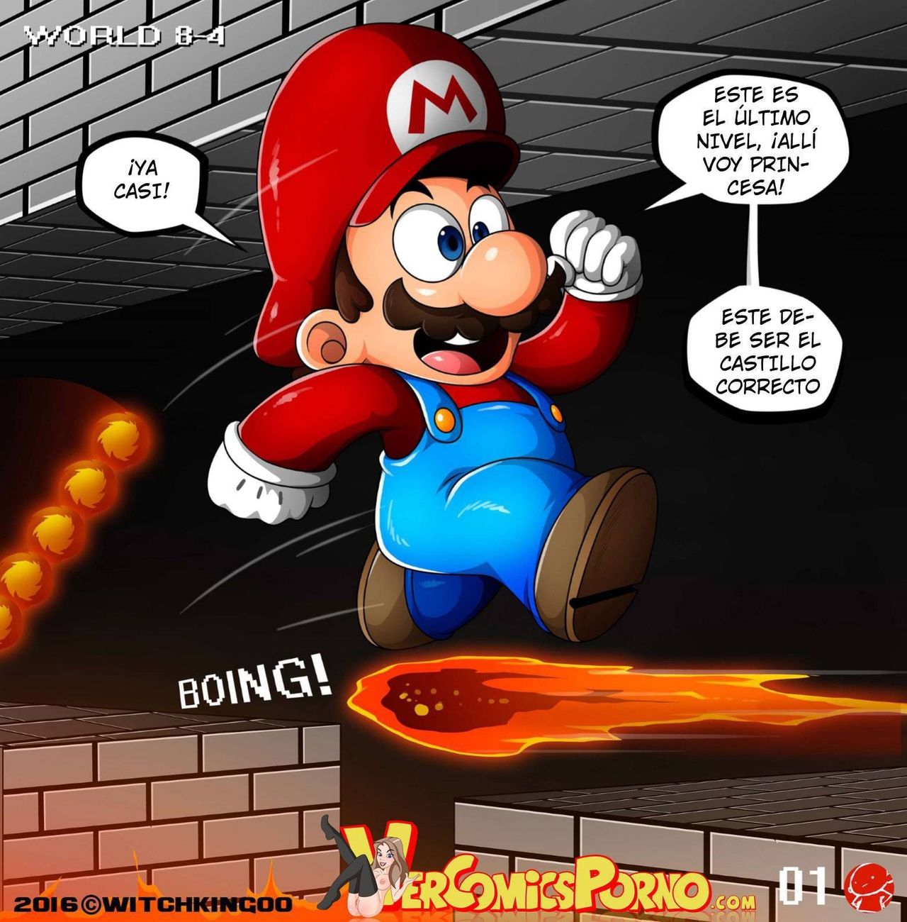 Princess Peach in: Thanks Mario! page 2 full