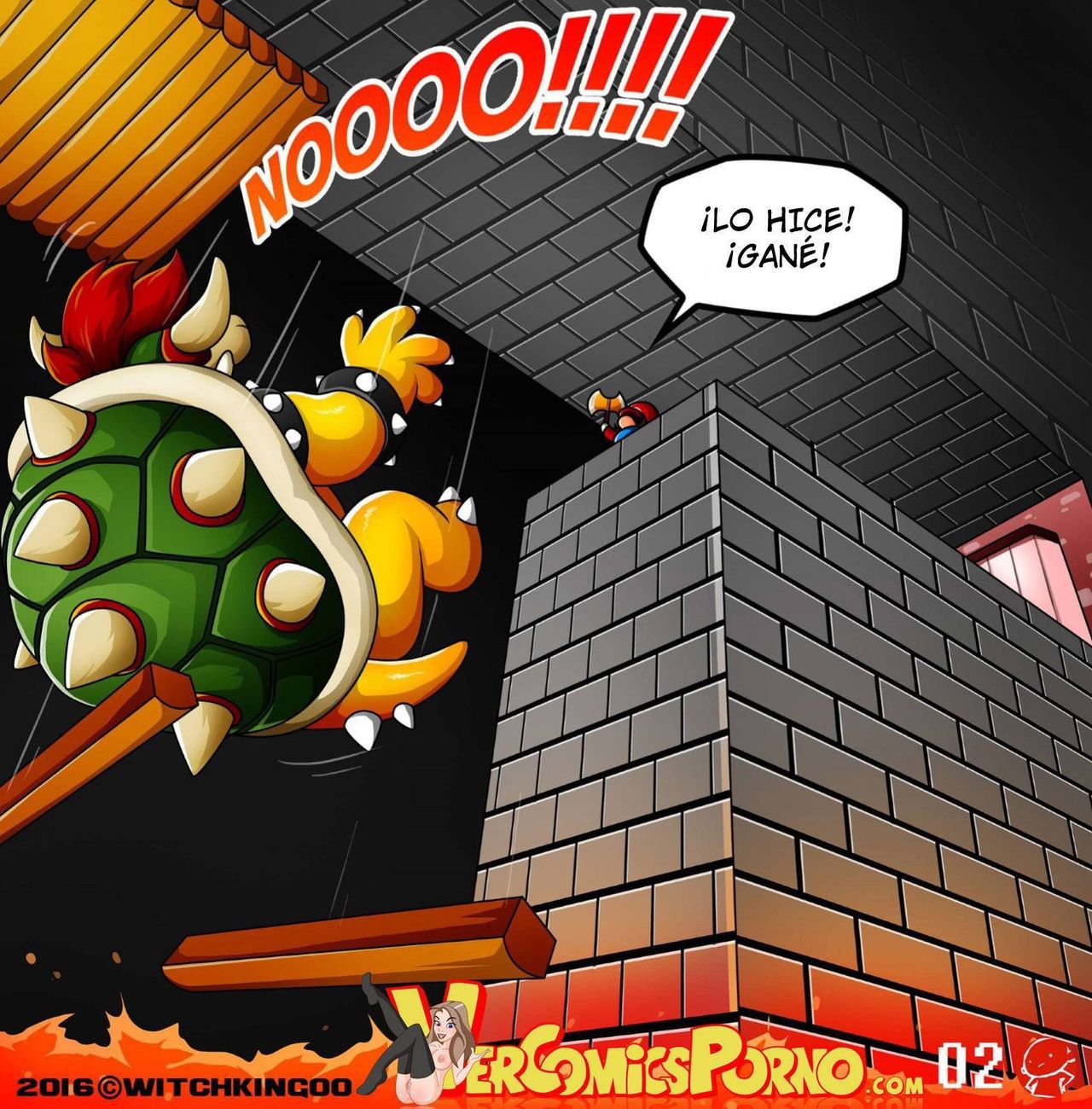 Princess Peach in: Thanks Mario! page 3 full