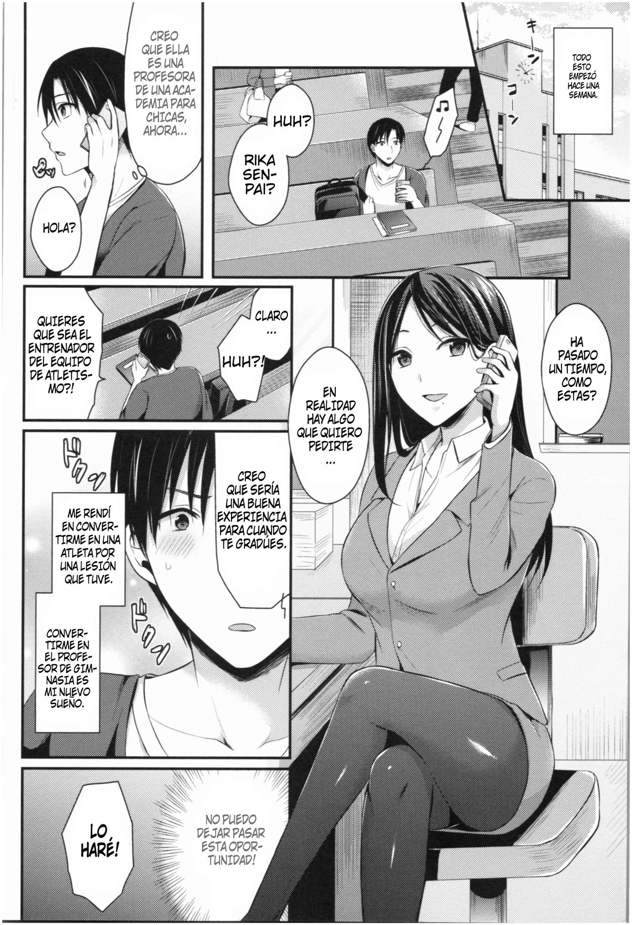 Joshi Rikujoubu Harem Training page 6 full