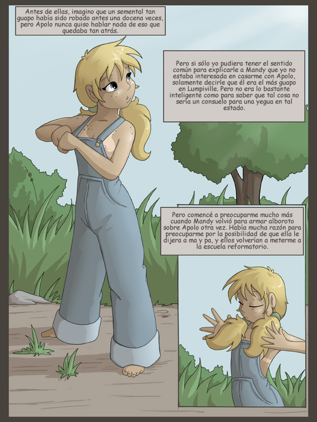 Las Aventuras de Huckeberry Ann 1/4 page 8 full
