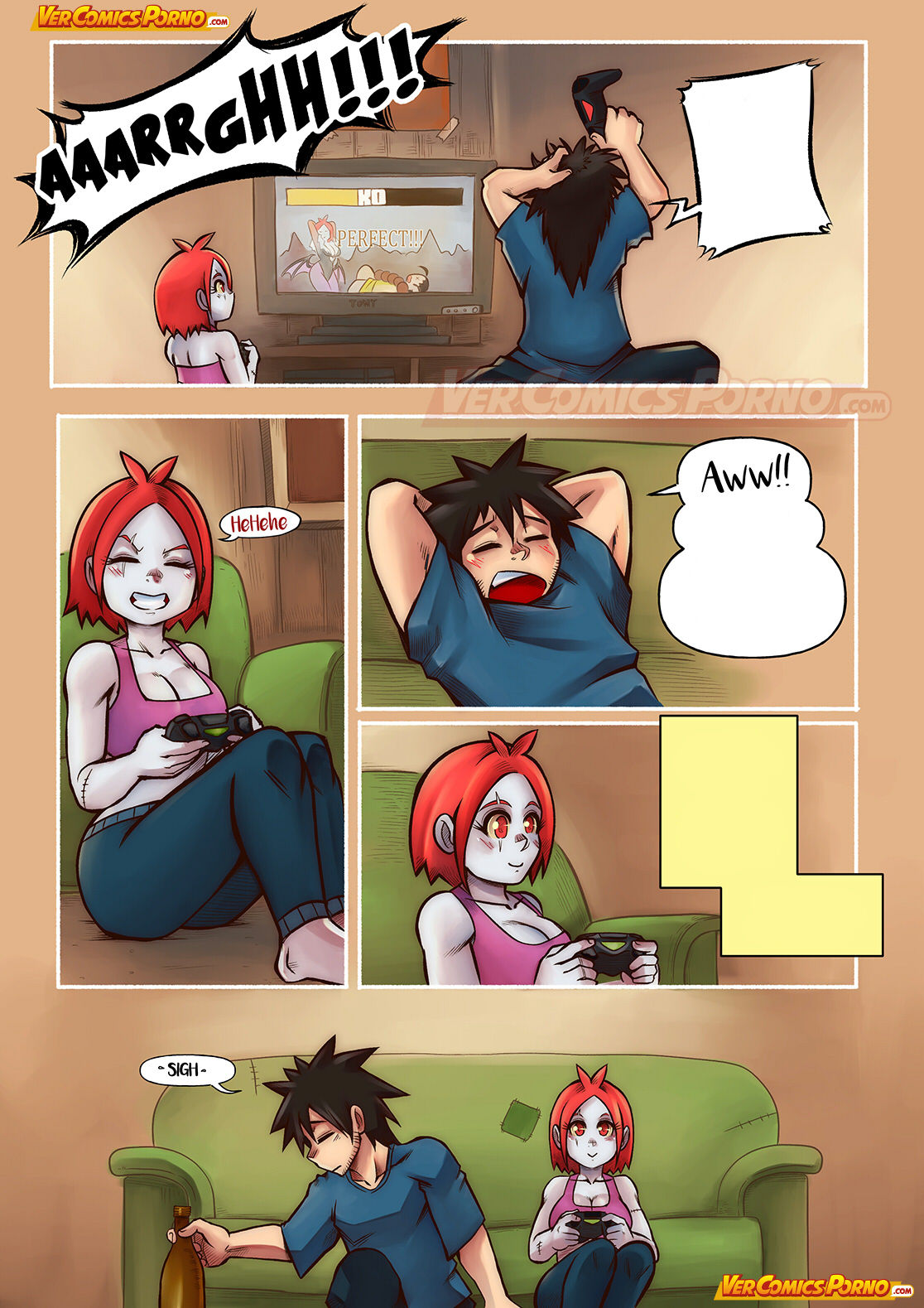Cherry Road Part 2: My Life With A Zombie page 7 full