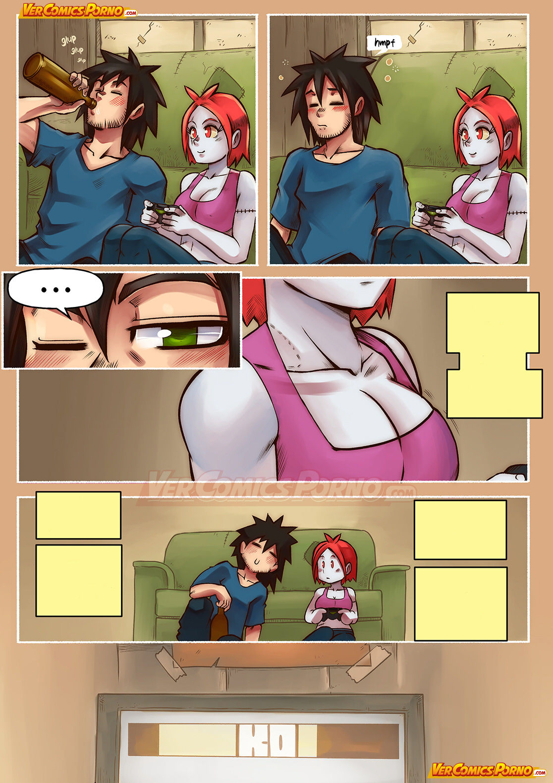 Cherry Road Part 2: My Life With A Zombie page 8 full