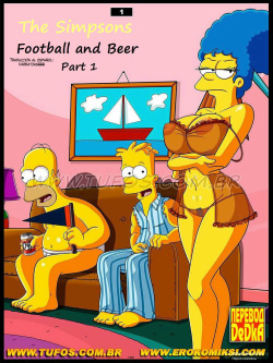 Los Simpsons:Football and Beer Part 1