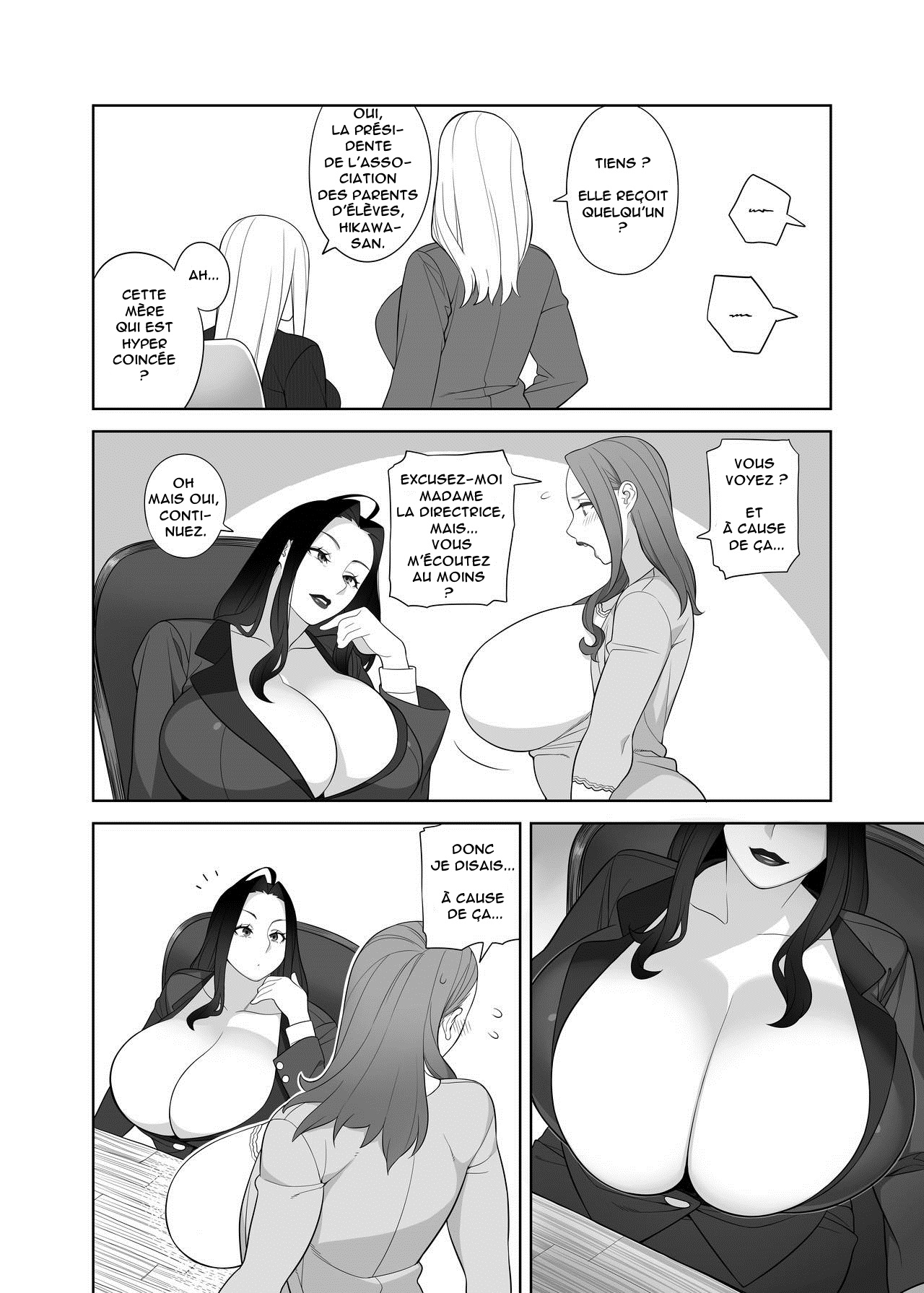 Bakunyuu Mama wa Gakuenchou no Onna page 3 full