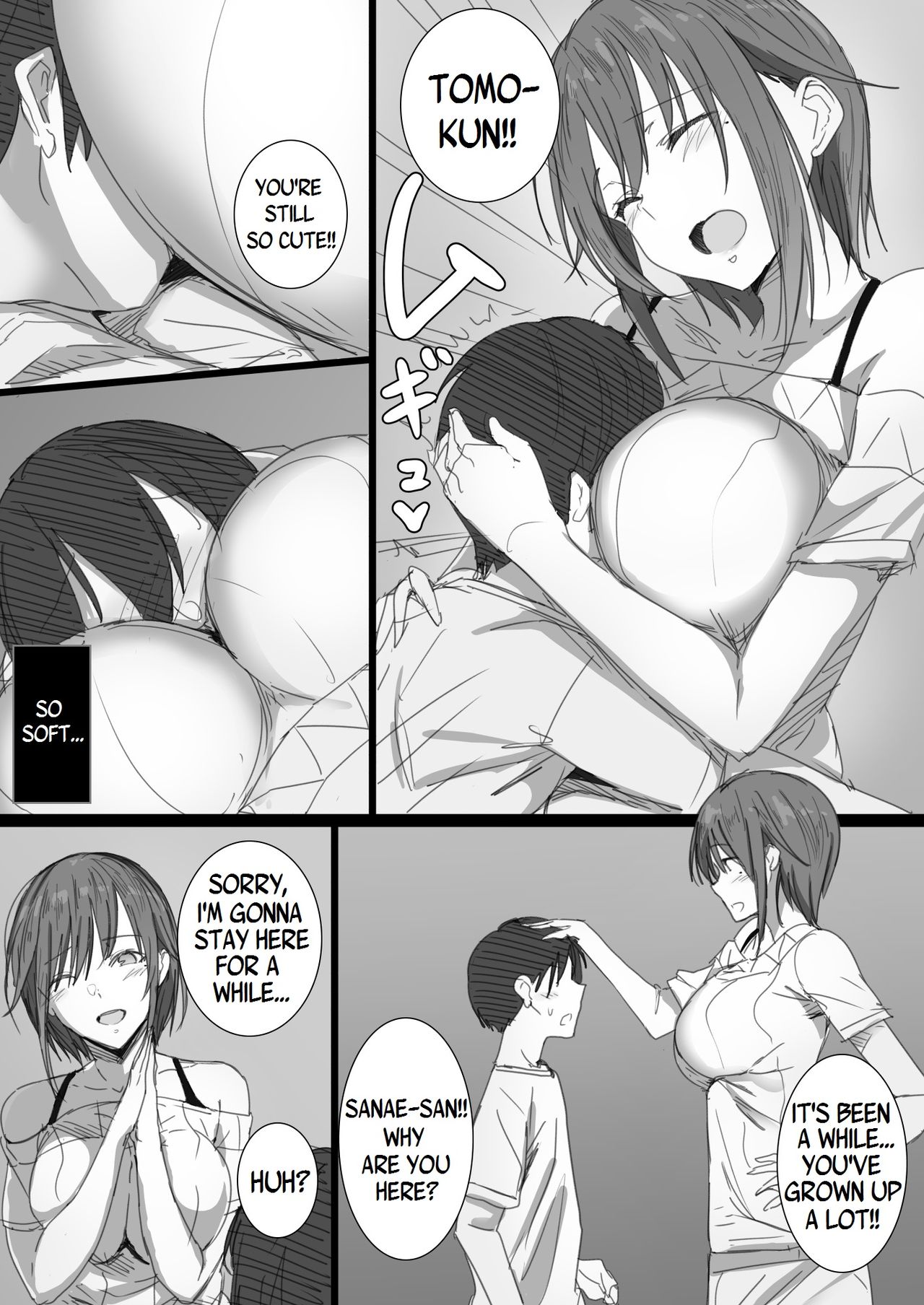 Hatsukoi no Oba-san ga Iede Shite Kimashita! - Page 3 - IMHentai