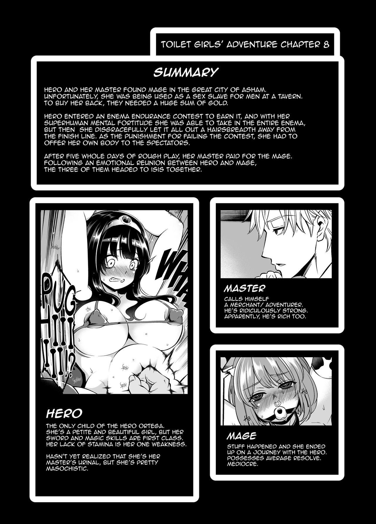 Benmusu -Toilet Girls' Adventuring Records- Ch.8 - Road to Isis Arc page 4 full