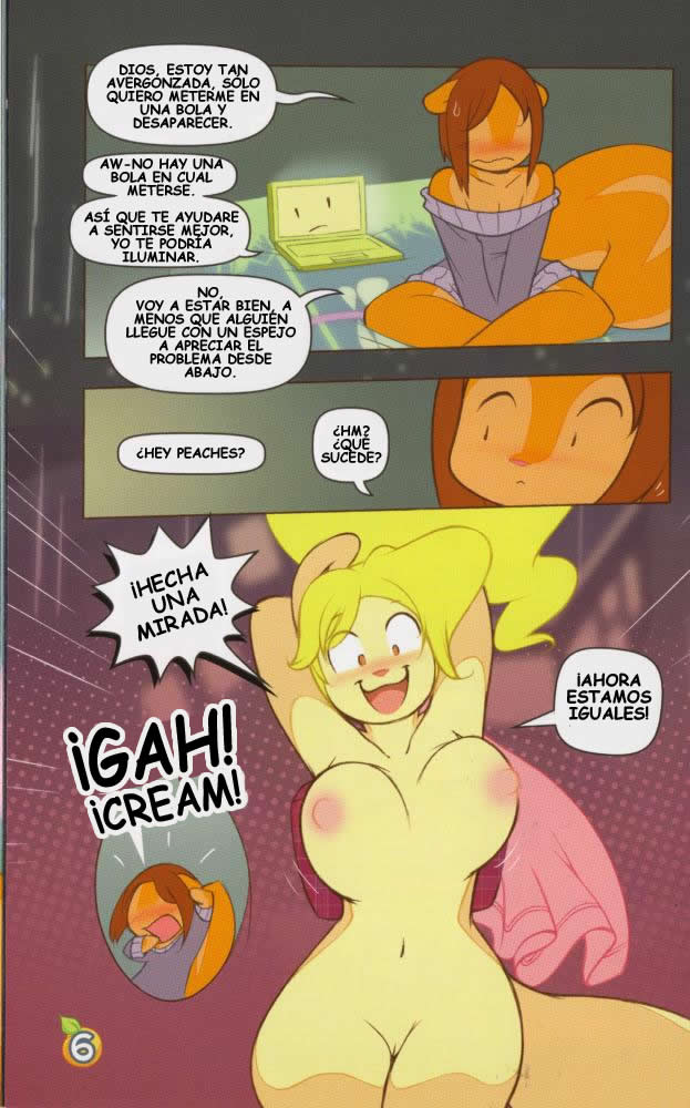 Peaches & Cream: Platicas de Almohada Spanish page 7 full