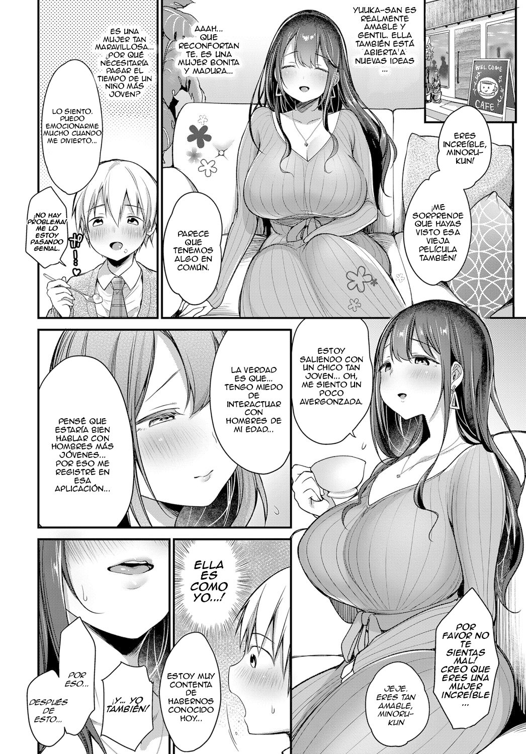 Hajimete no Mamakatsu | Mi Primer Sugar Mommy - Page 4 - IMHentai