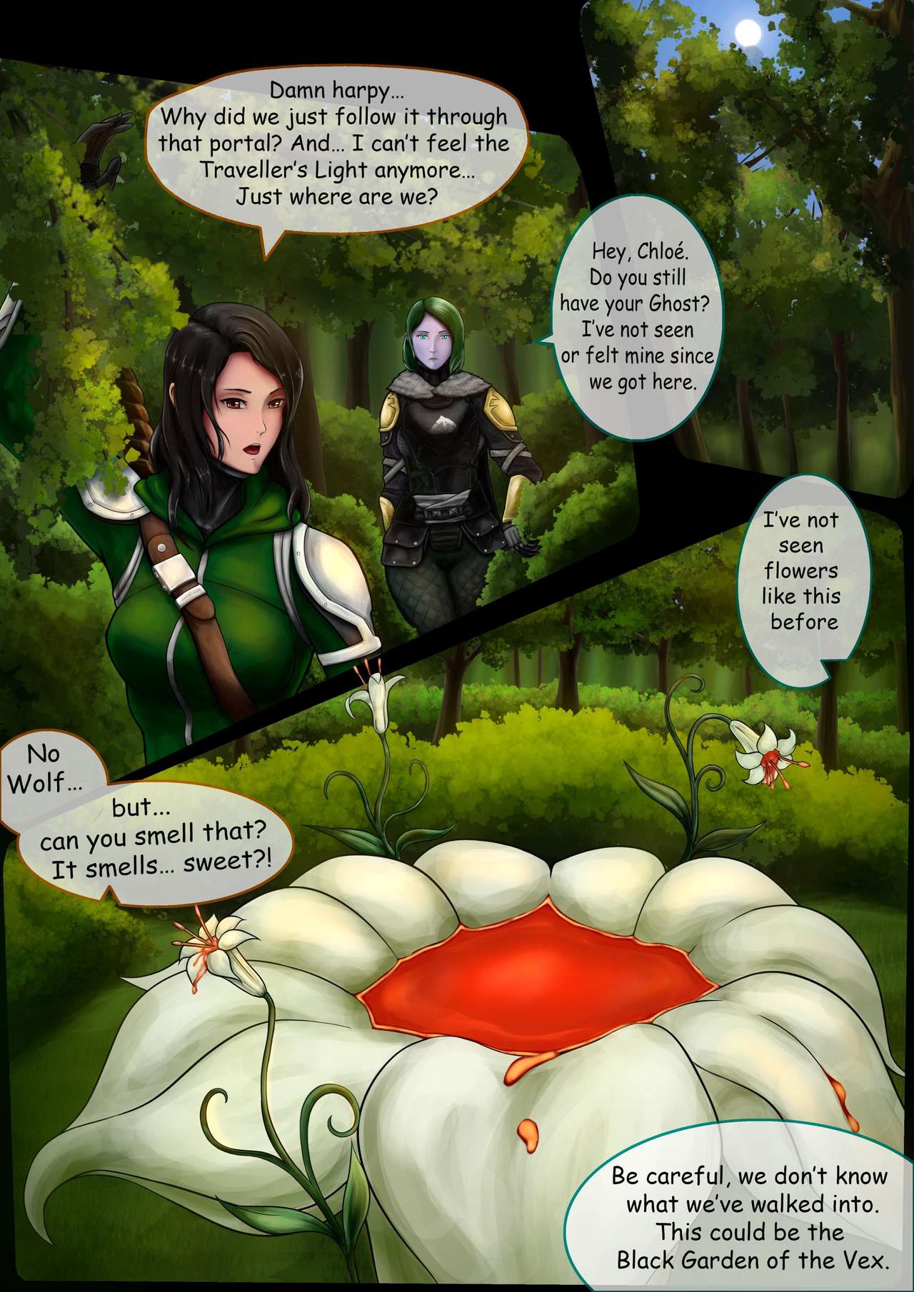 Destiny Liliraune TF page 1 full