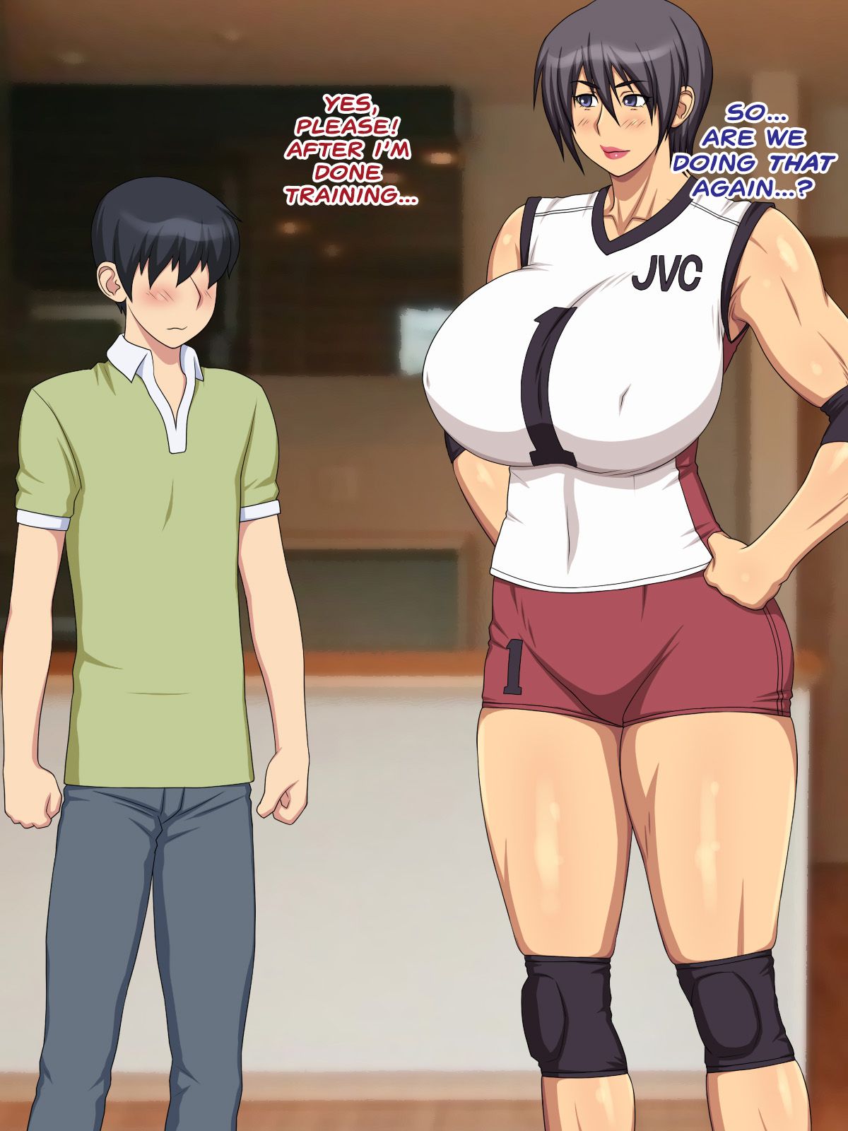 Mama wa Mama-san Volleyballer page 10 full