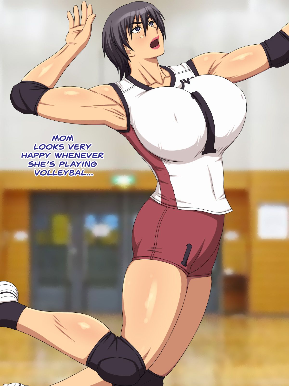Mama wa Mama-san Volleyballer page 5 full