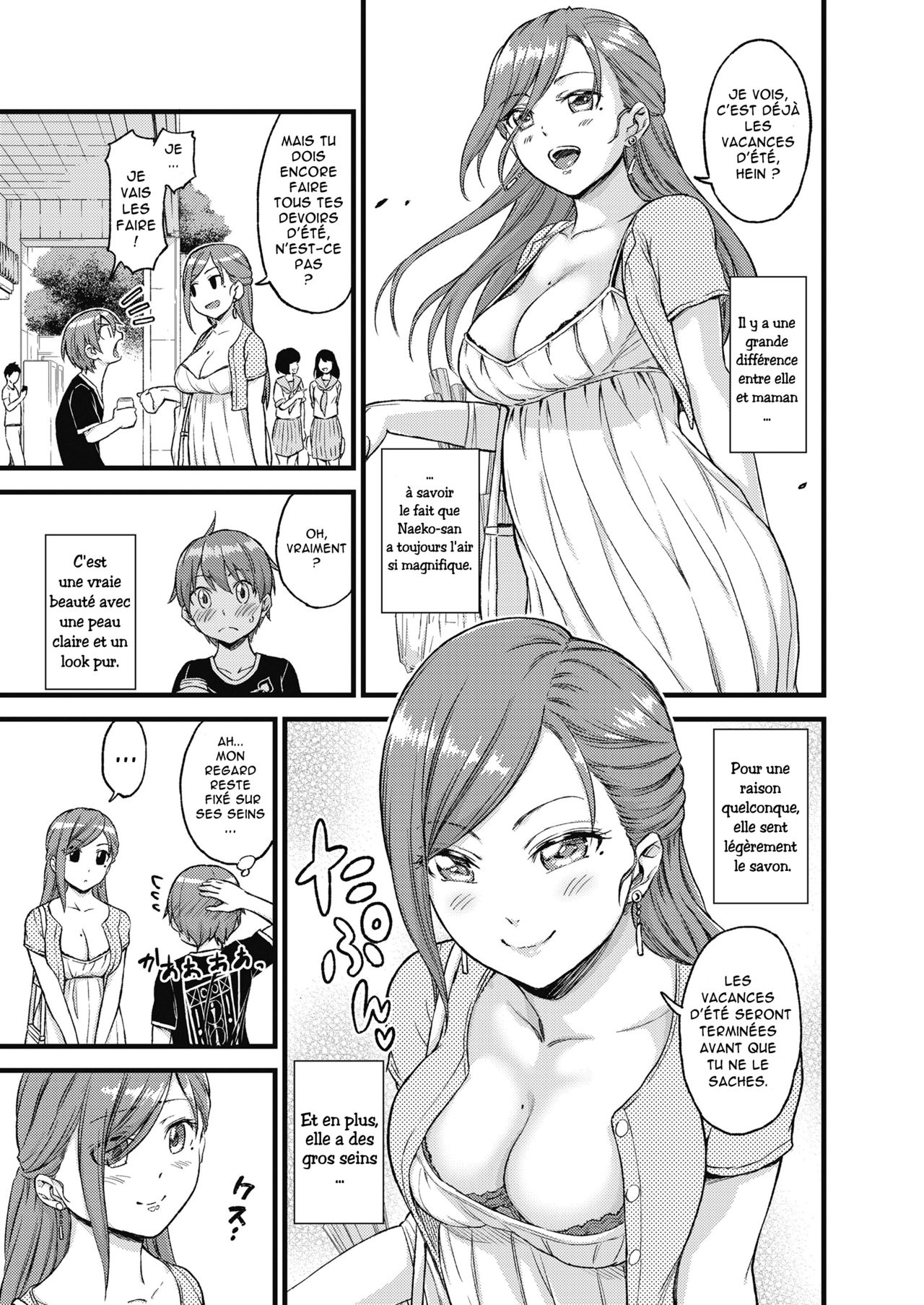 Oppai na Natsuyasumi | The Summer Break of Boobs 01 page 6 full