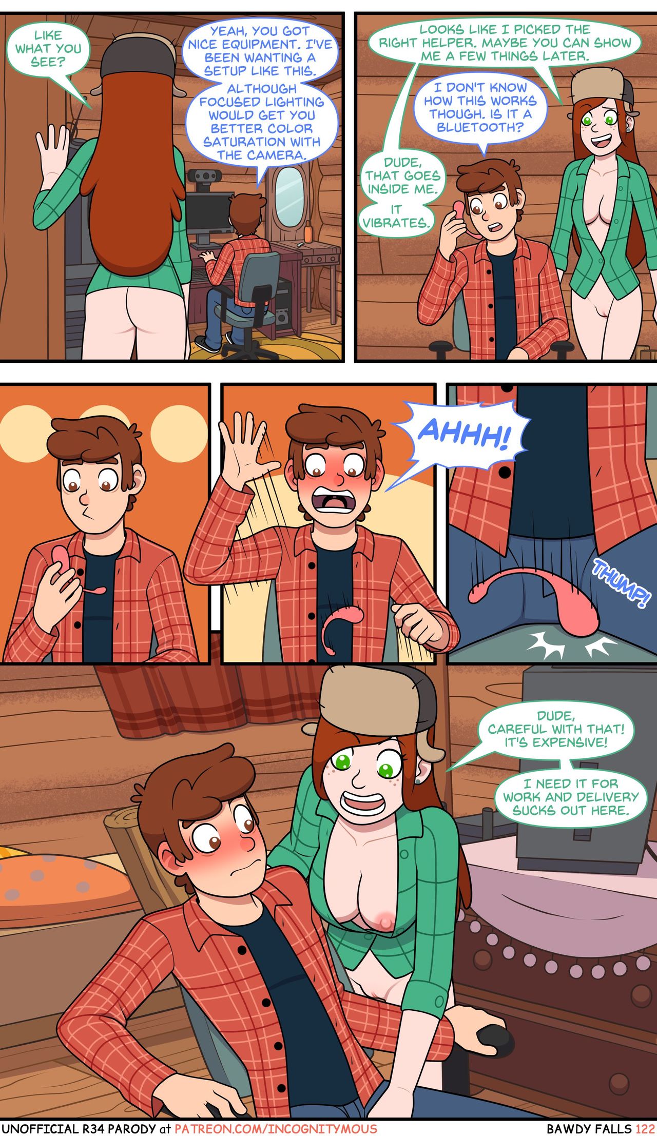 Bawdy Falls   - 3 - english - ongoing page 2 full