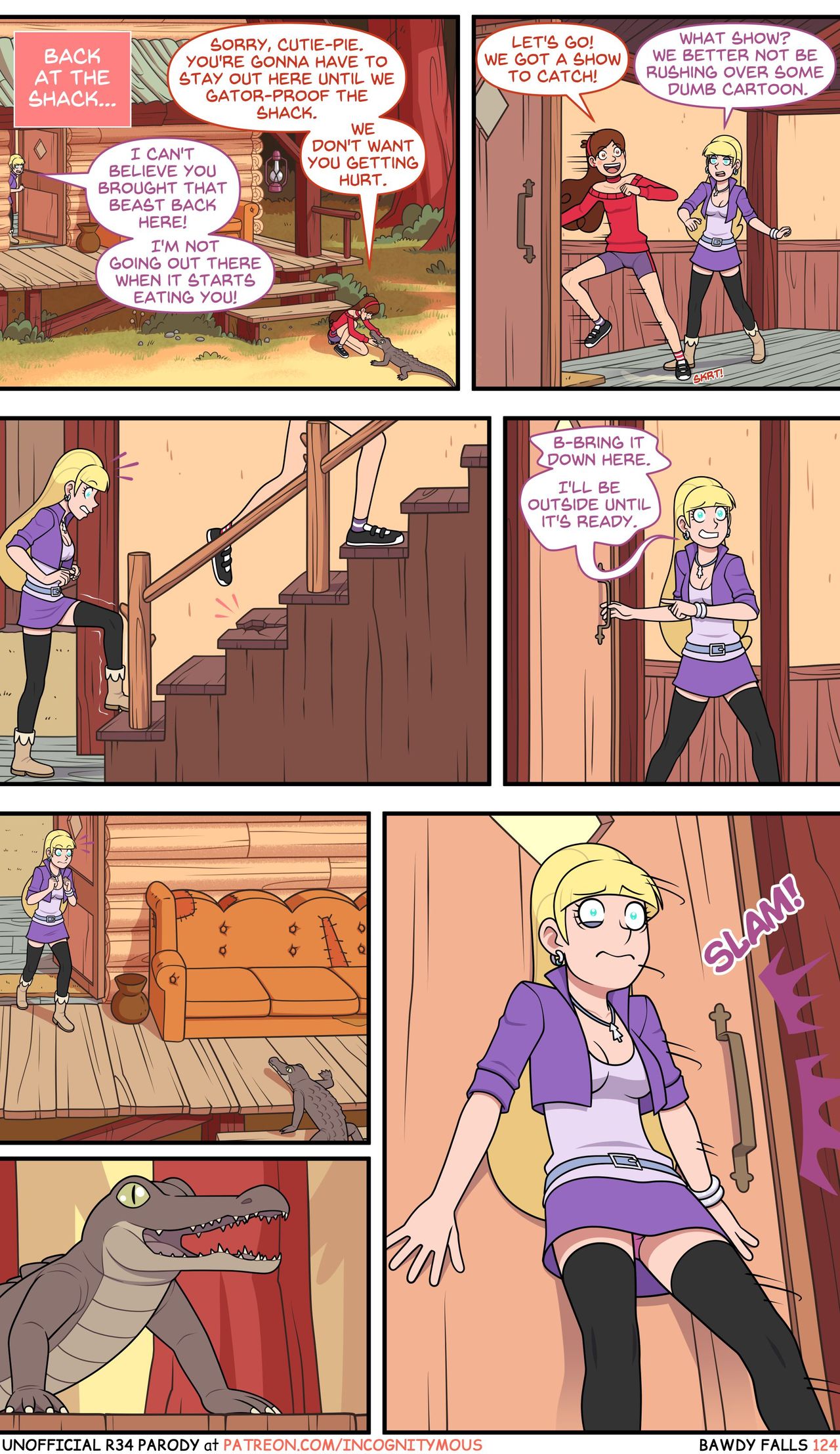Bawdy Falls   - 3 - english - ongoing page 4 full