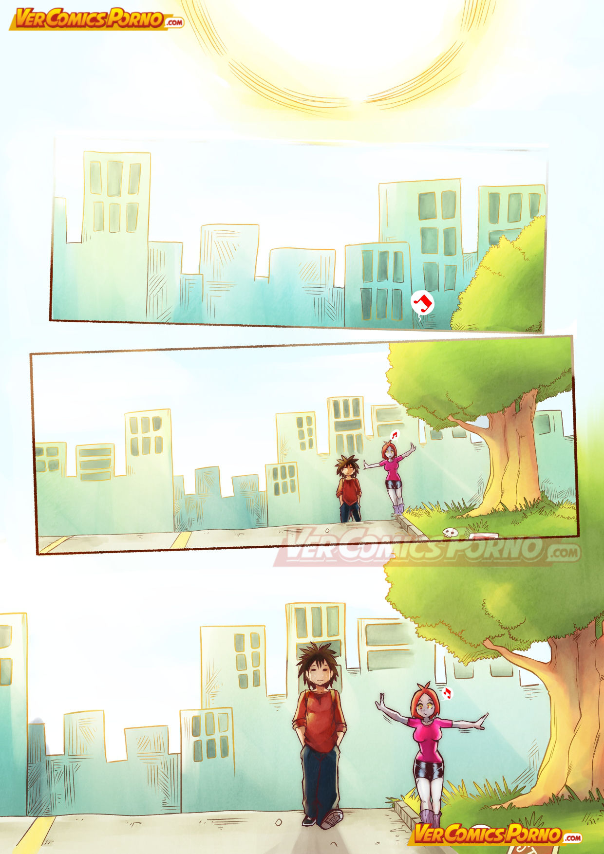 Cherry Road Part 3: Shopping With A Zombie page 2 full