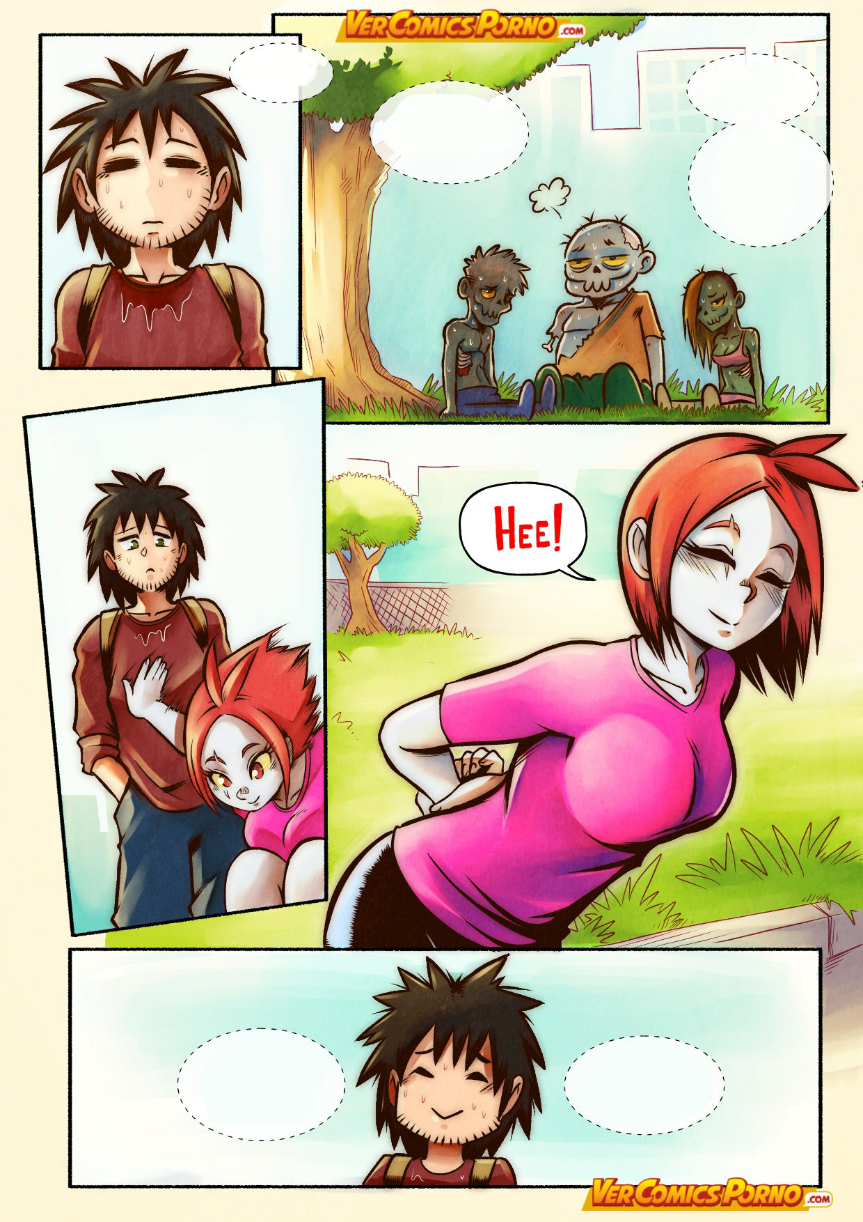 Cherry Road Part 3: Shopping With A Zombie page 3 full