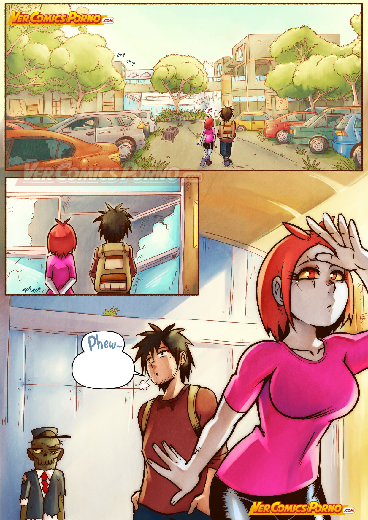 Cherry Road Part 3: Shopping With A Zombie page 4 full