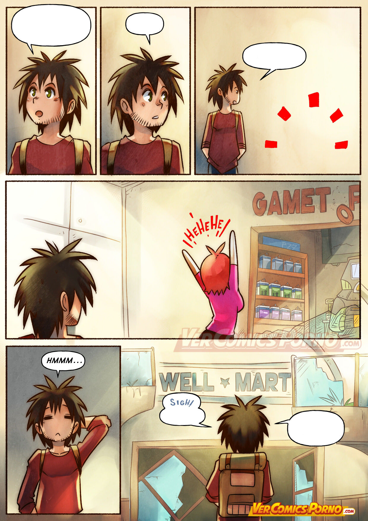 Cherry Road Part 3: Shopping With A Zombie page 5 full