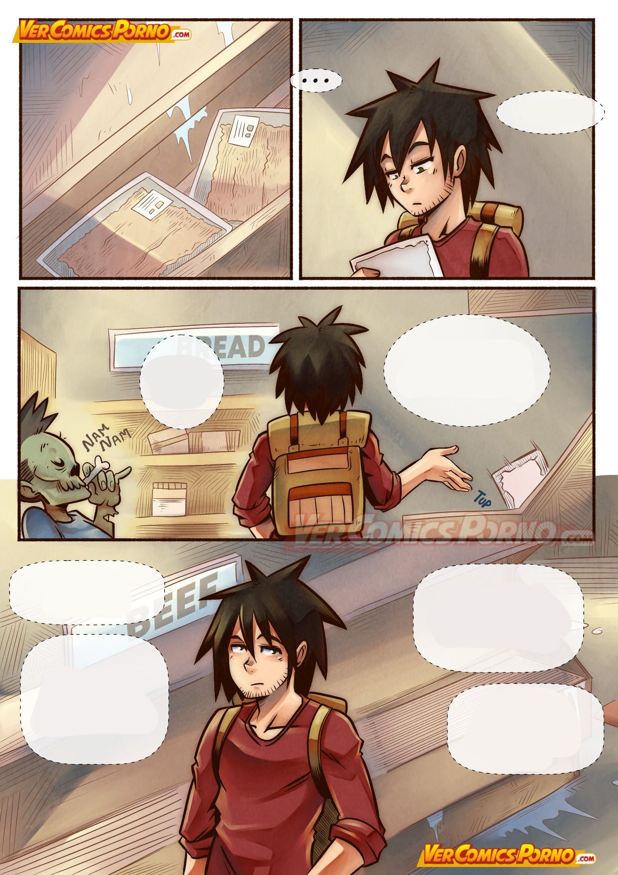 Cherry Road Part 3: Shopping With A Zombie page 7 full