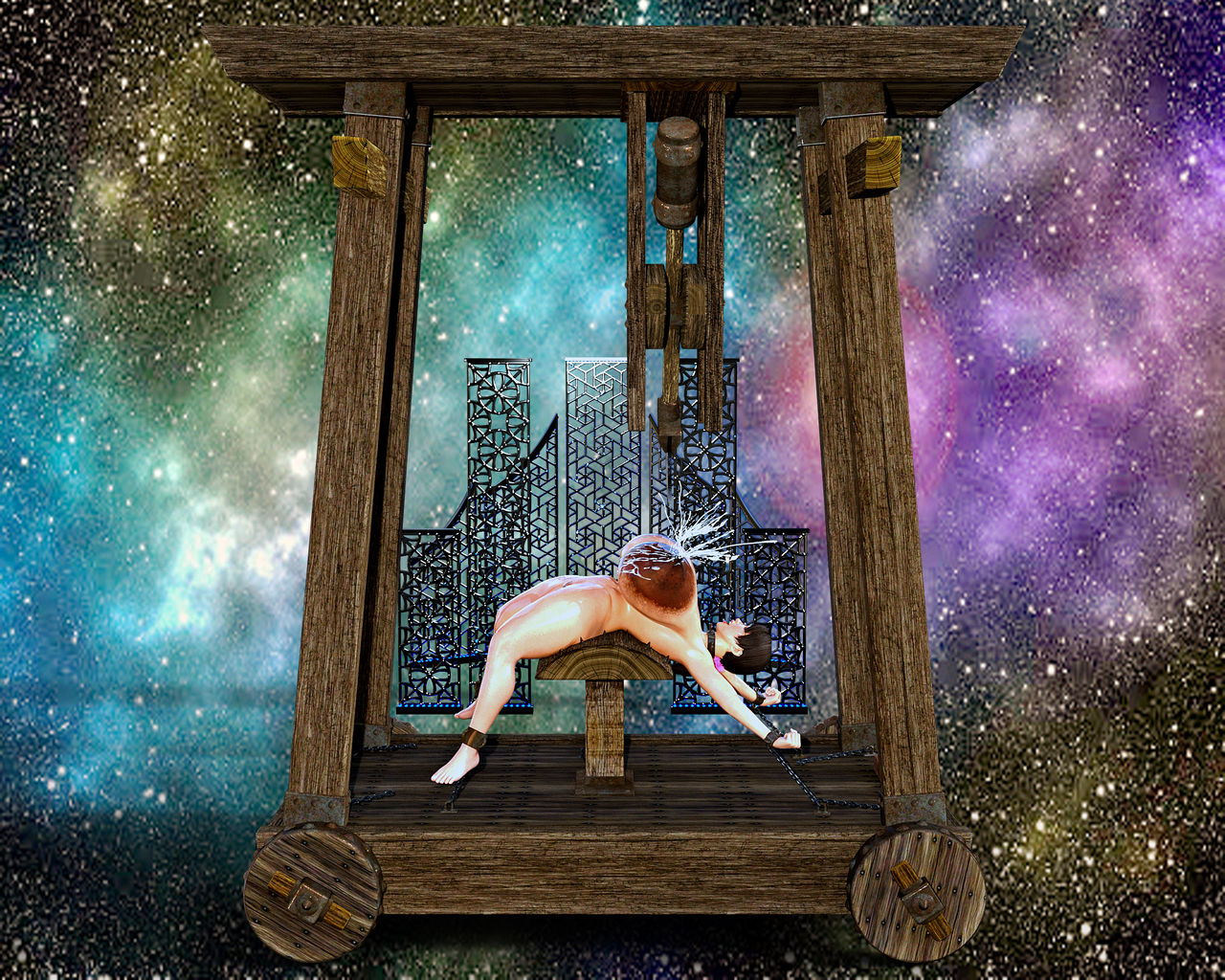 Cattleya QUEEN'S BLADE TITTY PENDULUM TORTURE OR PLANK ROASTED page 7 full