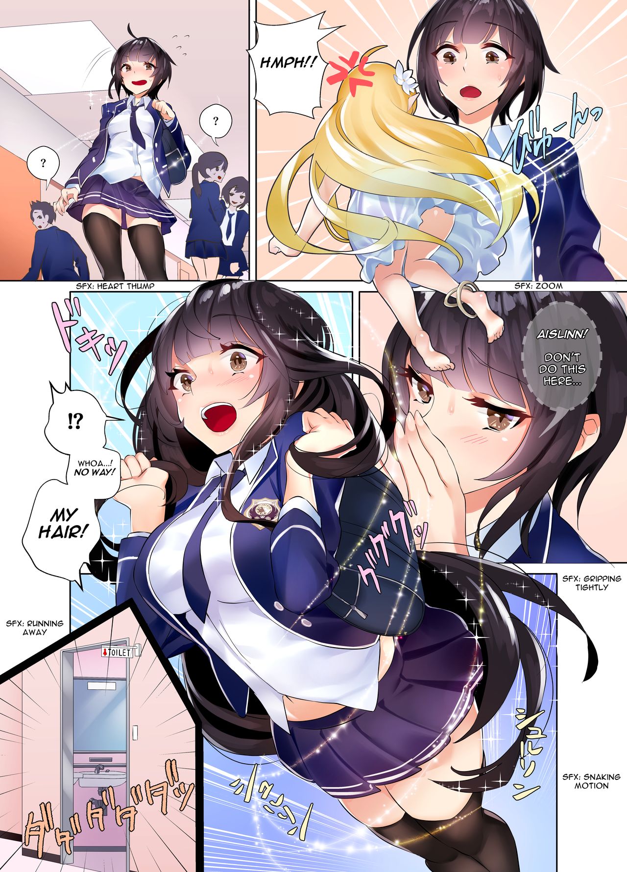 Jane transforming at school manga page 3 full
