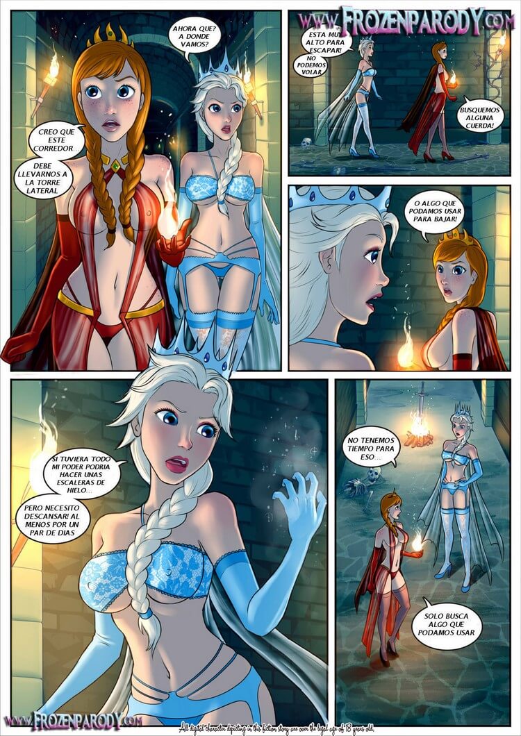 Frozen Parody  #5 page 1 full