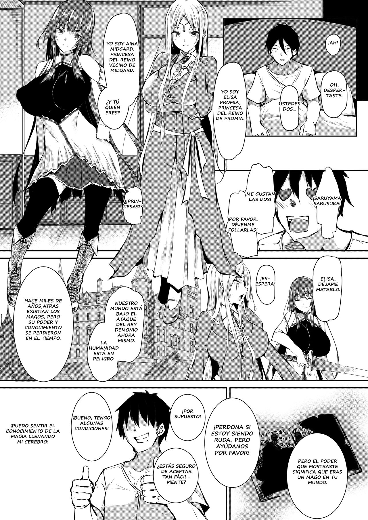 Ore Isekai de Mahoutsukai ni Naru page 6 full