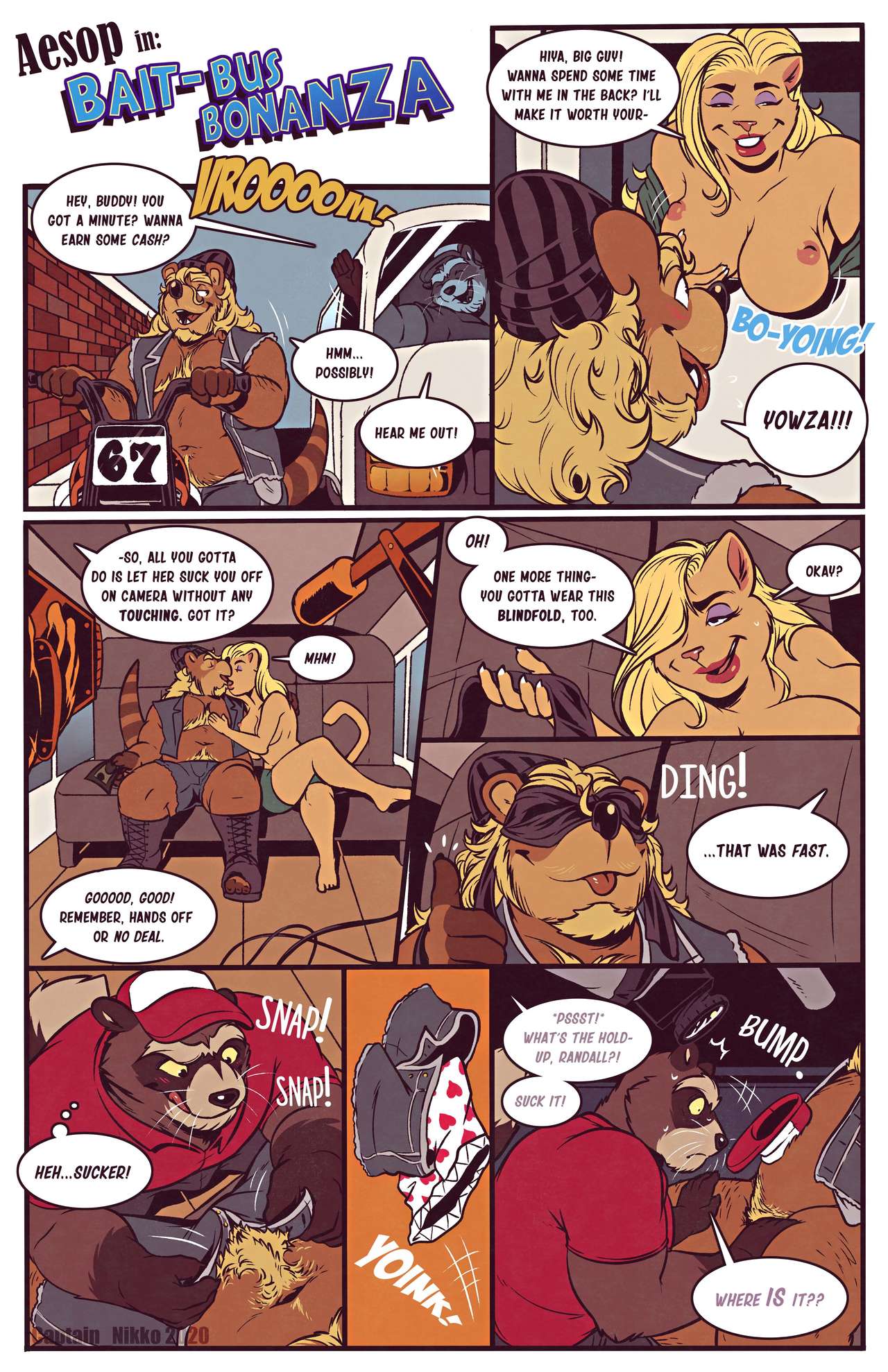 Aesop's Travels 1: Bait Bus Bonanza! page 1 full