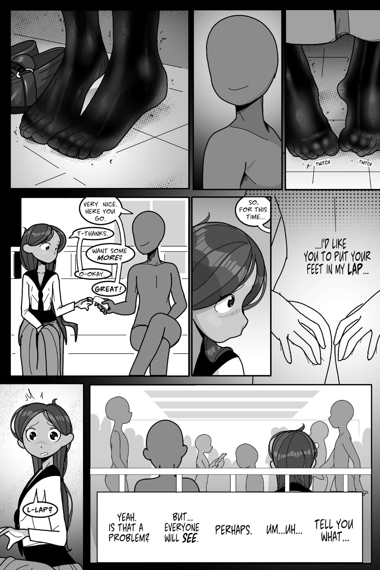 You Want to See My Feet? #1 page 10 full