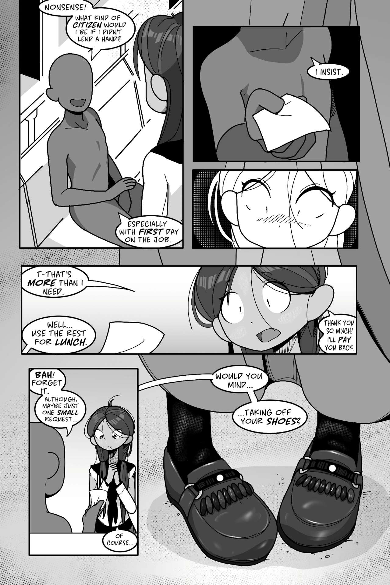 You Want to See My Feet? #1 page 4 full