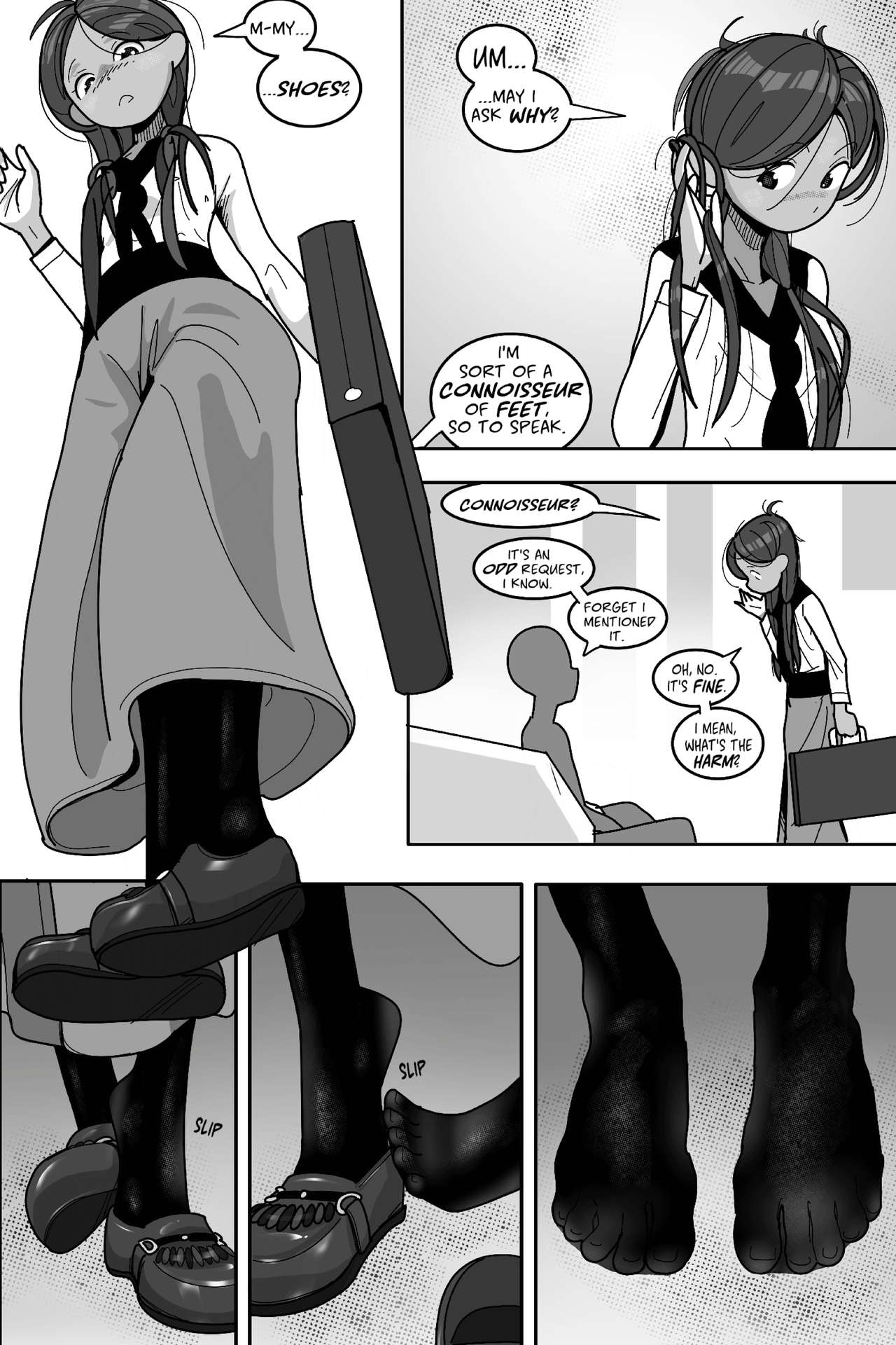 You Want to See My Feet? #1 page 5 full