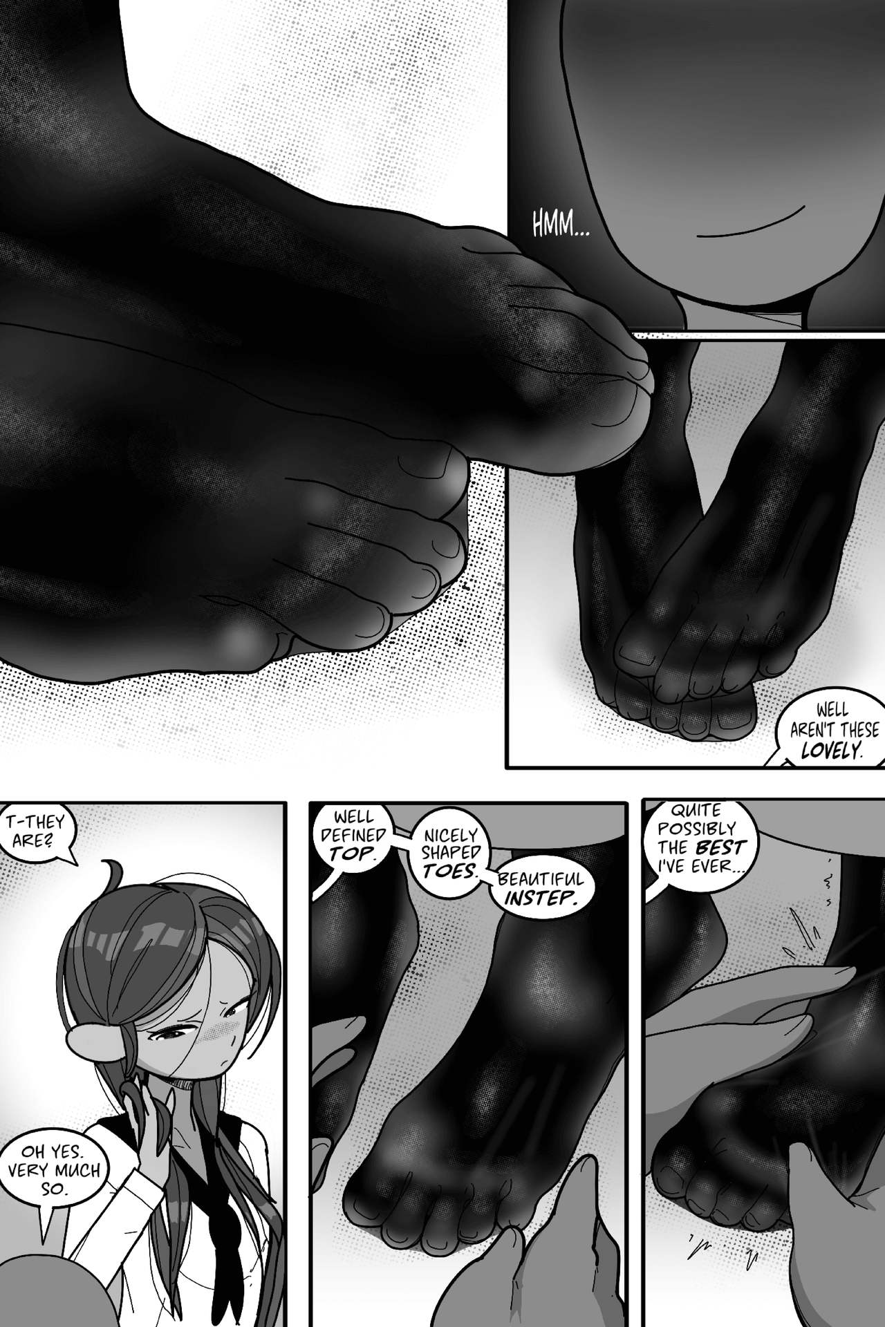 You Want to See My Feet? #1 page 6 full
