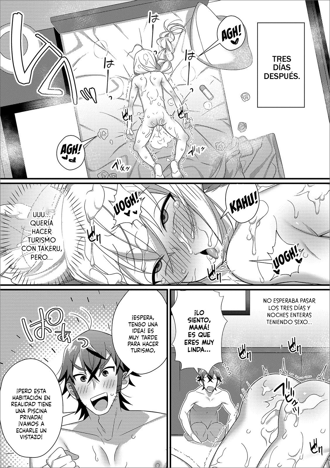 Shinkon Ryokou de Love Love? Sex Zanmai page 9 full