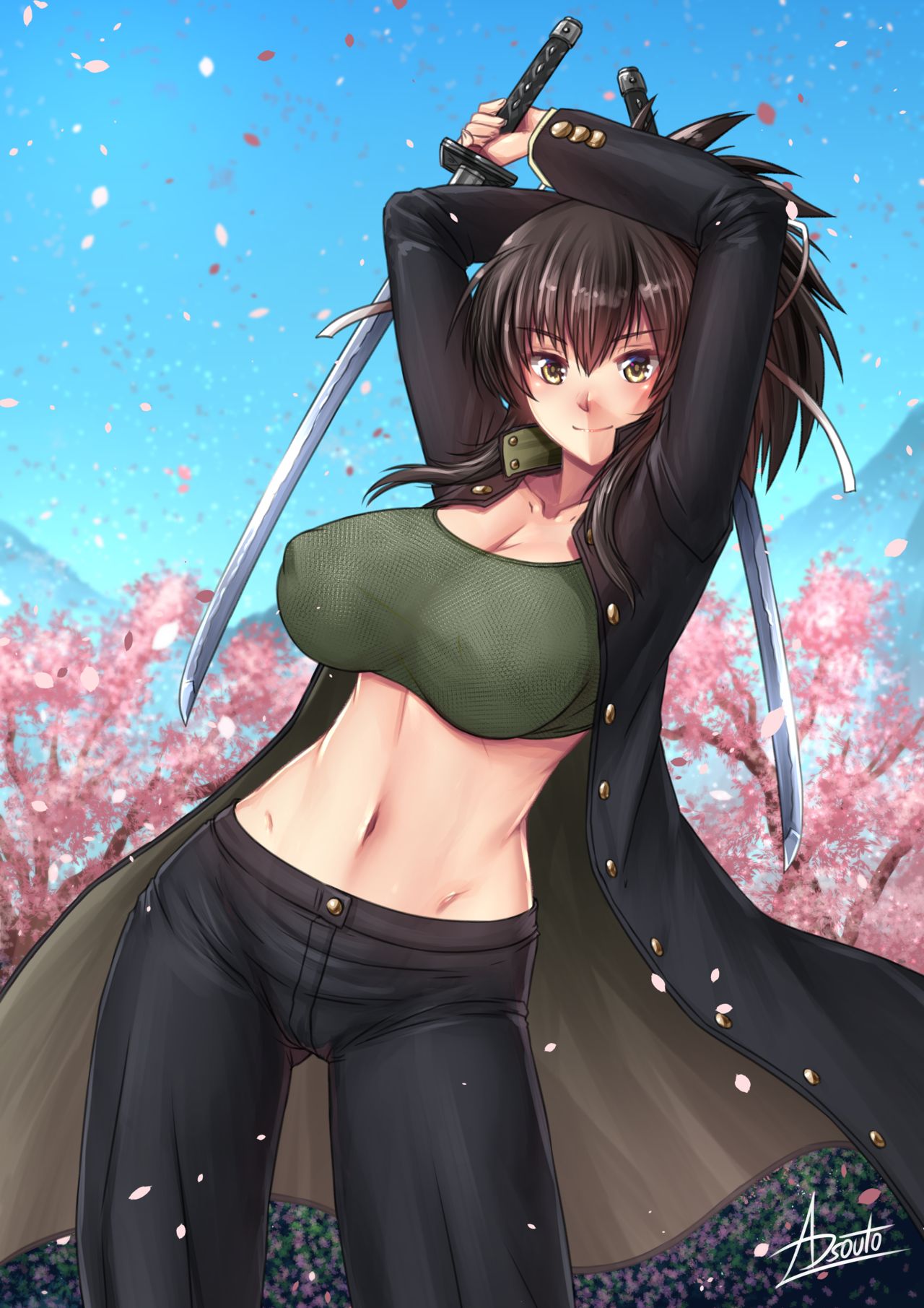 Asuka / Senran Kagura page 1 full