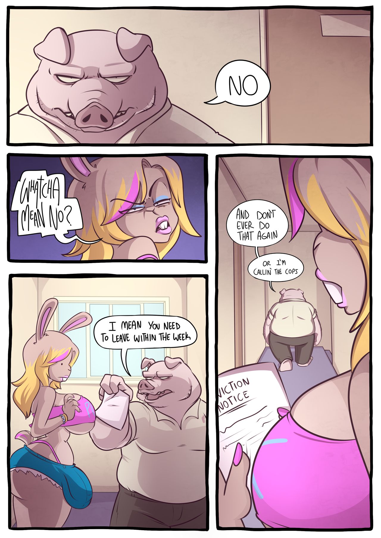 Pork, Eh? #1-13  + Bonus Content page 7 full