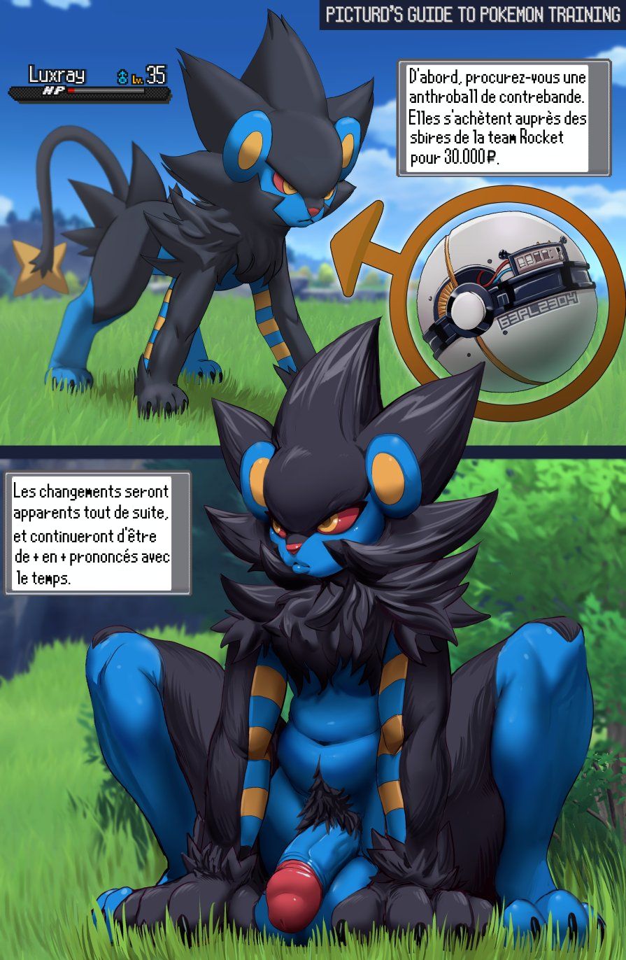 Luxray's Anthroball Training page 1 full