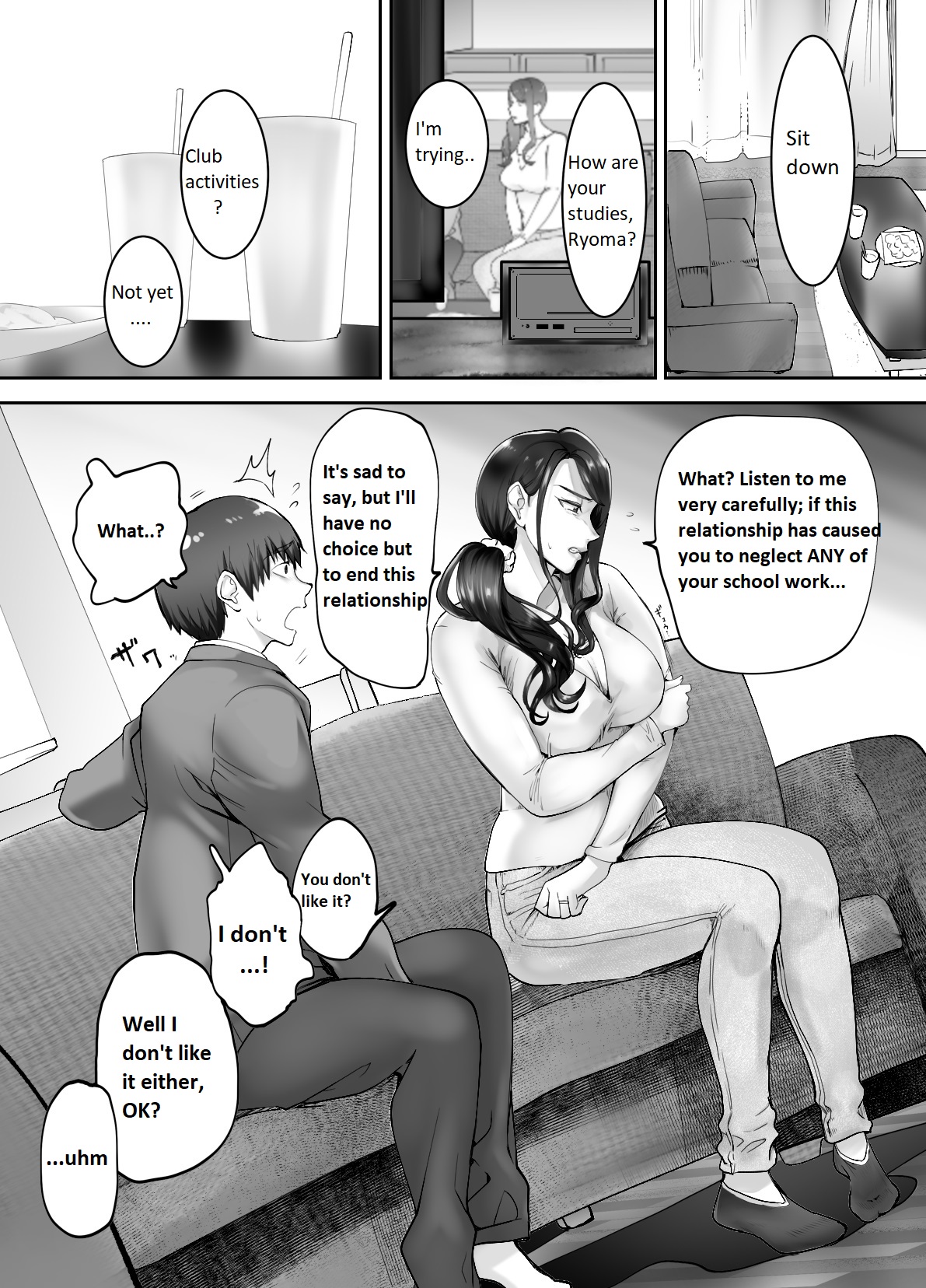 Osananajimi ga Mama to Yatte Imasu. 3 | My Childhood Friend is Having Sex with My Mom 3 page 9 full