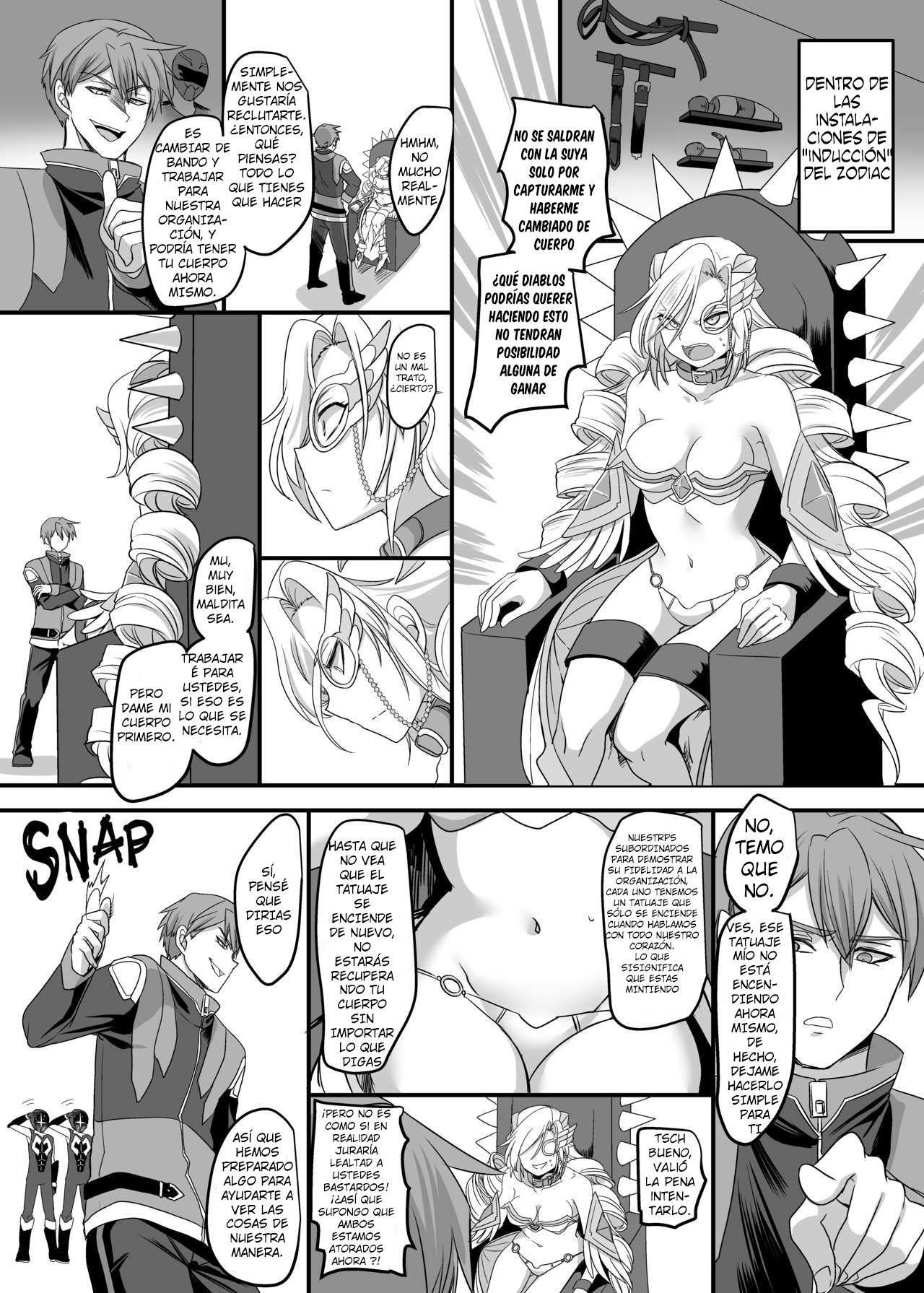 Juunishin Tiger Red ~Otosare Yuganda Seigi no Yukue~ page 9 full