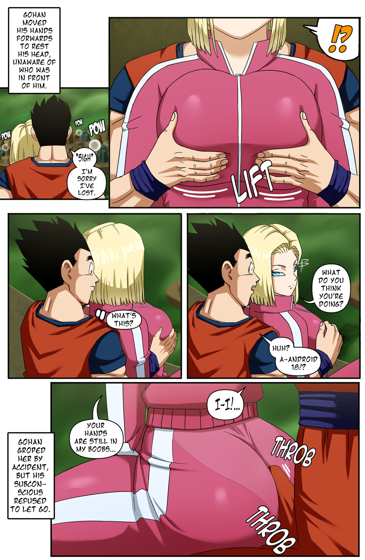 Android 18 and Gohan #2 page 3 full