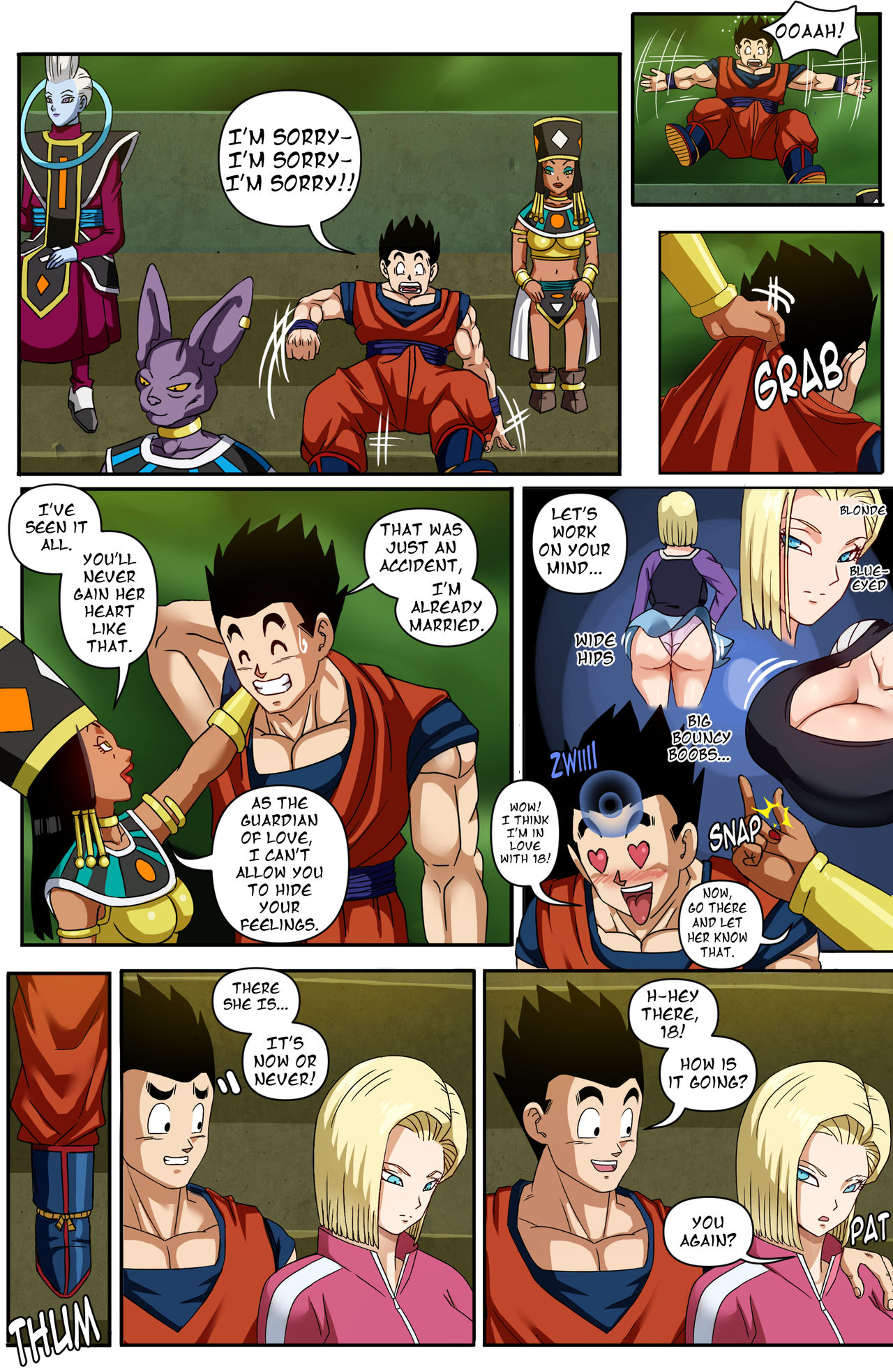 Android 18 and Gohan #2 page 4 full