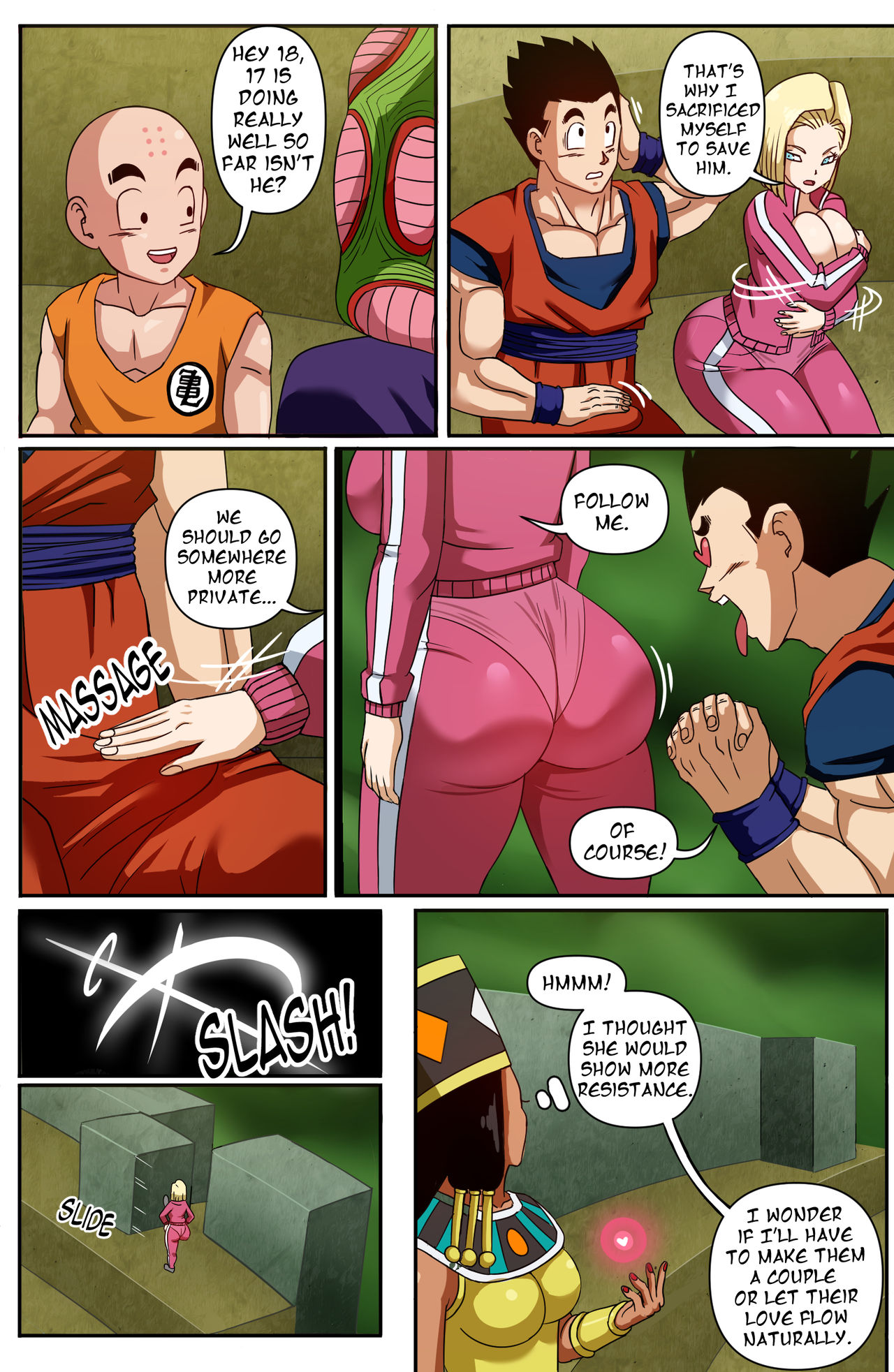 Android 18 and Gohan #2 page 6 full