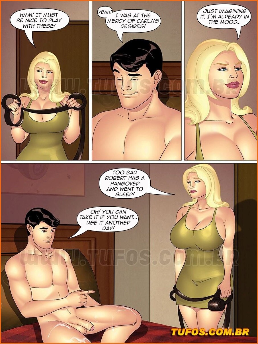 Tia, Primas E Cia 17 – Tying Up Aunt In Bed – Tufos - english page 3 full