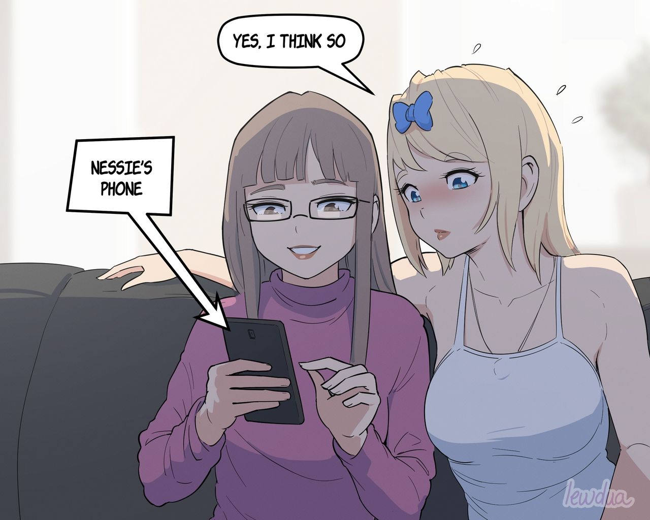 Nessie the Futanari Artist - Karen and Nessie page 2 full