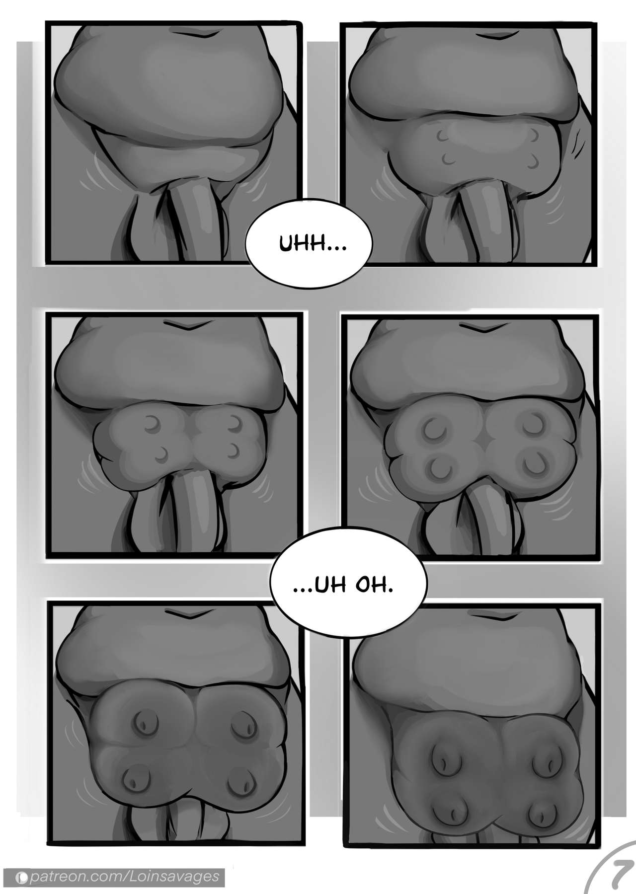 The Minotauress page 7 full