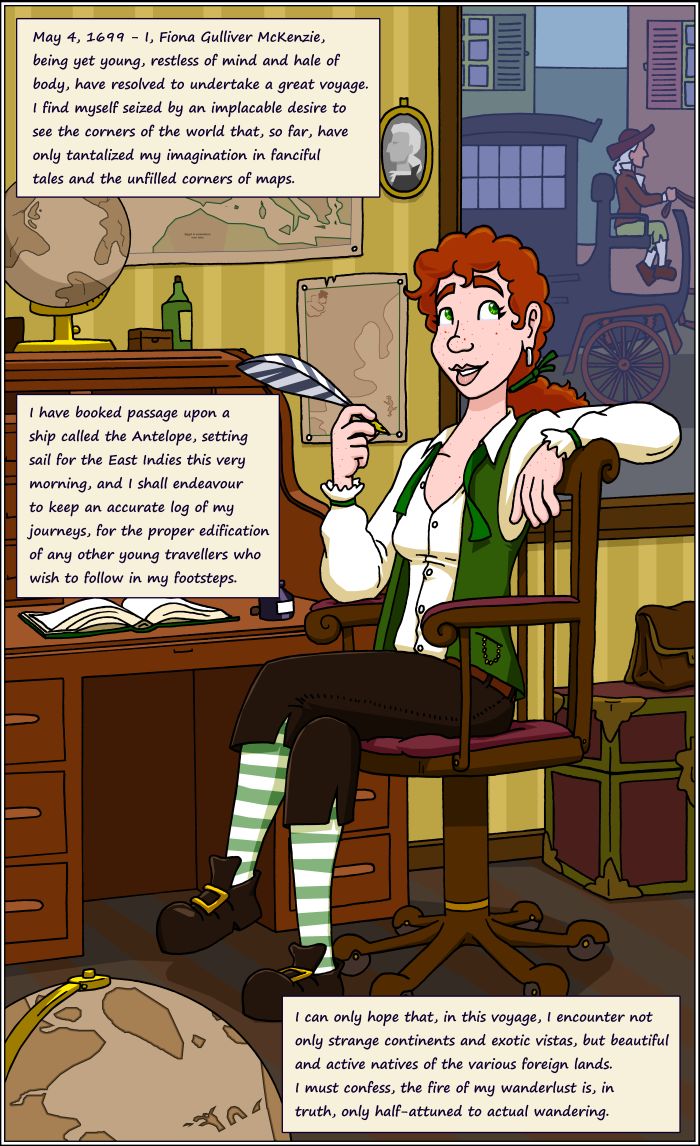 The Travels of Fiona Gulliver page 1 full
