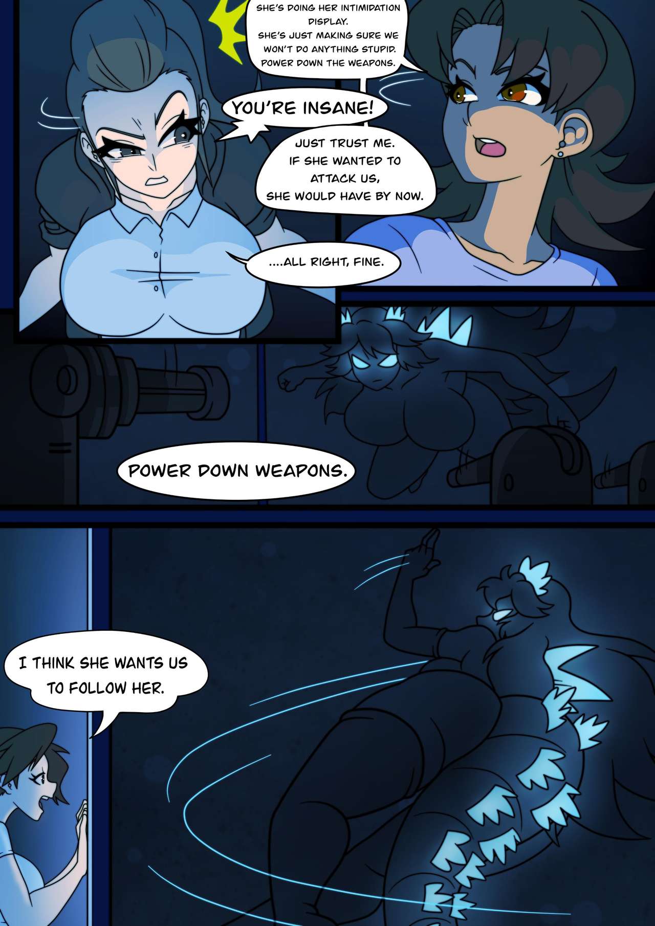 Kaiju Girls  - 8 - ongoing - english page 5 full